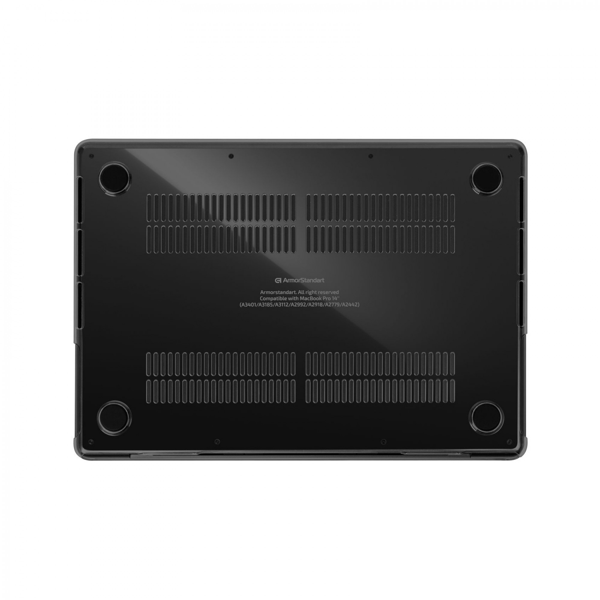 Накладка Crystal Case for MacBook Air 15" M2/M3 (A2941/A3114) Grey